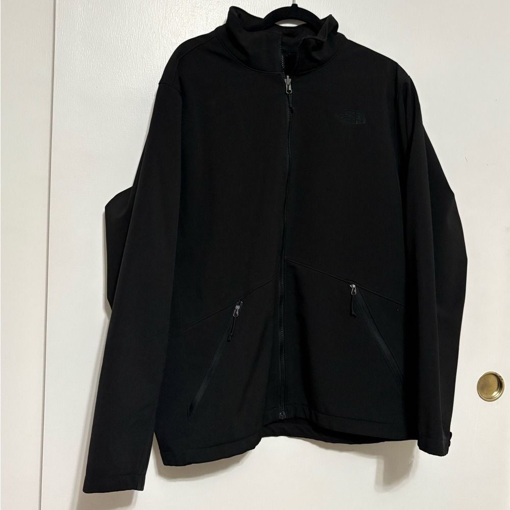 The North Face Charcoal Softshell Jacket